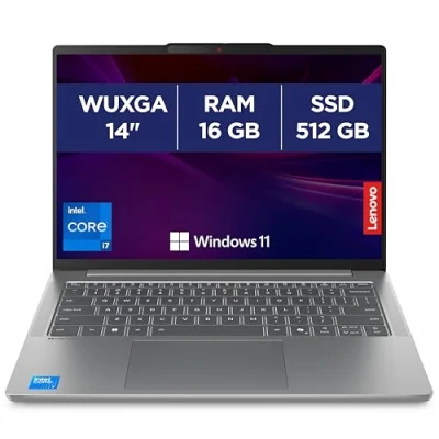 Image de Lenovo IdeaPad Slim 5 14IRH10 Ordinateur Portable 14&#039;&#039; WUXGA (Intel Core i7 13620H, RAM 16Go, SSD 512Go, Intel UHD Graphics, Windows 11 Home) Clavier AZERTY Français Gris