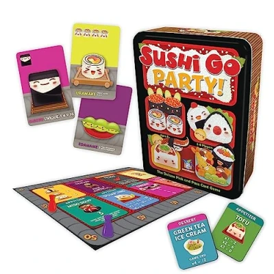 Image de Gamewright , Sushi Go Party Game Card Ages 8+ 2 8 Players 20 Minutes Playing Time