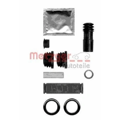 Image de METZGER 113 1360X Jeu de douilles guidage, étrier frein avec boulon guidage supplémentaire CITROËN: AX, Saxo 3/5 portes