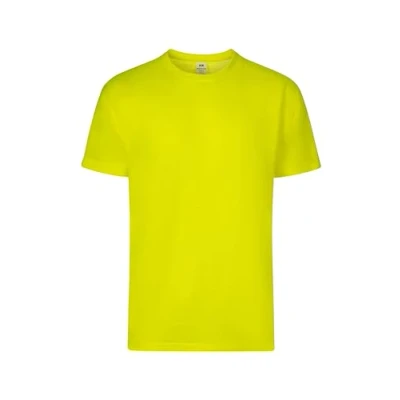 Image de Mukua Derby, Camiseta Unisex Poliéster Tacto Algodón Tricot, Jaune Fluo, 3XL Mixte