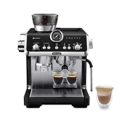Image de De&#039;Longhi La Specialista Opera EC9555.BK, Machine à Café Espresso avec Moulin Intégré, Fonction d&#039;infusion froide, Comprend un bâton de vapeur pour mousser le lait, des accessoires