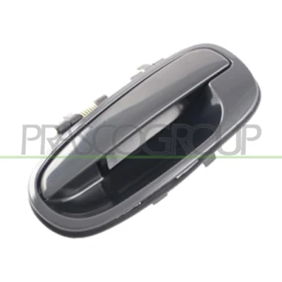 Image de PRASCO HN7158102 Poignée De Porte extérieur, arrière gauche noir lisse HYUNDAI: Matrix