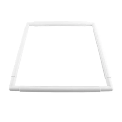Image de HEEPDD Cerceau de Broderie carré, Couture en Plastique pour Cadre Point Croix l&#039;outil Pointe Broderie(43.1x43.1cm)