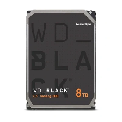 Image de WD_Black 8 to High Performance, Disque Dur Interne 3.5&quot; 7200 RPM Class, SATA 6 GB/s, 128MB Cache, Garantie 5 Ans