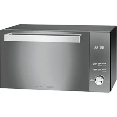 Image de ProfiCook PC MWG 1204 Comptoir Micro ondes grill 23 L 800 W Miroir, Acier inoxydable