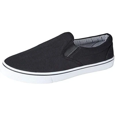 Image de Generic Chaussures d&#039;été en toile pour hommes Noir , 25 EU