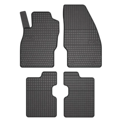 Image de FROGUM 542988 Ensemble de tapis sol Caoutchouc avant et arrière 4 noir Sur mesure OPEL: Corsa D 3/5 portes, E portes