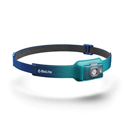 Image de BioLite HPB0312 Lampe frontale ultra légère et lumineuse 325 lumens rechargeable par USB Jaune foncé