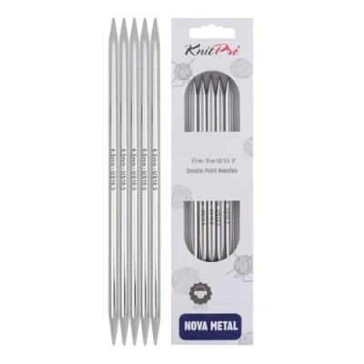 Image de KnitPro KP10114 Nova Aiguille Double Pointe Bois Multicolore 27 x 2,6 12,5 cm
