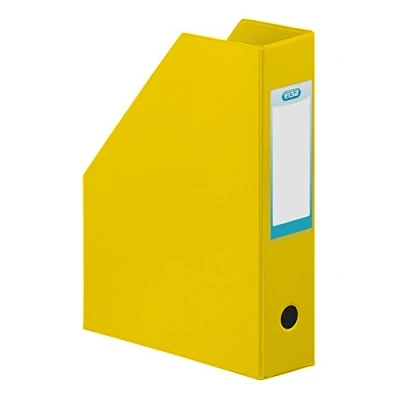 Image de Elba 400080224 Porte Revues 32 x 24 cm Dos 7 PVC Jaune