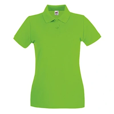 Image de Fruit of the Loom Polo en 100 % coton pour femme Multicolore X Large