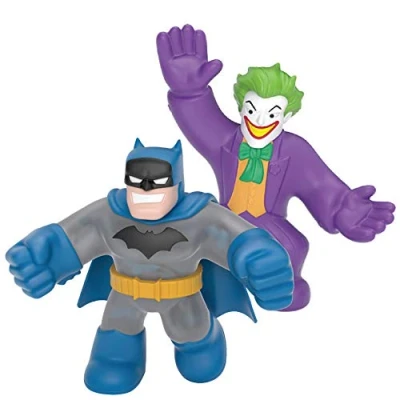Image de Heroes of Goo Jit Zu Coffret Duel DC Batman vs Le Joker de Deux Figurines Souples, gluantes et élastiques 41184 Noir/Multicolore