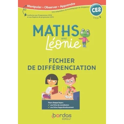 Image de Les Maths avec Léonie CE2 Méthode de Singapour