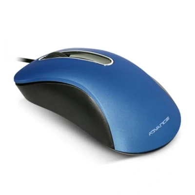 Image de Souris Shape 3D S BL ADVANCE Filaire Optique 3 Boutons 1000 DPI Bleu