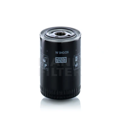 Image de MANN FILTER W 940/26 Filtre à huile 1 12 UNF 1B avec un clapet de non retour vissé LAND ROVER: 88/109 Mk3 SUV