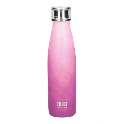 Image de BUILT Perfect Seal Bouteille d&#039;Eau/Gourde Isotherme sous Vide à Étanchéité Parfaite, en Acier Inoxydable, 480 ml