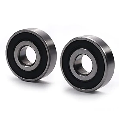 Image de Lot de 2 roulements à billes rainure profonde 16100 2RS, double étanchéité, 1 x 2,8 0,8 cm pour scooters, ascenseurs, skateboards