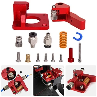 Image de TUZUK 3D Printer Upgrade Extruder Dual Driver Long Distance Remote Metal Kit de bloc main droite Pièces rechange Filament 1,75 mm pour CR 10S Pro Anet A8 Anycub Mega Wanhao i3