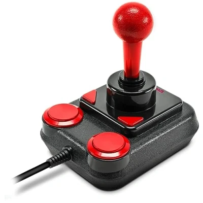 Image de Speedlink COMPETITION PRO EXTRA USB Joystick numérique avec DirectInput et micro interrupteurs, noir rouge