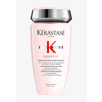 Image de KÉRASTASE Genesis BAIN Nutrifortifiant Hydrating Fortifying Shampoo FOR FINE TO Medium Weakened HAIR Shampoing, Taille: 250 ml,
