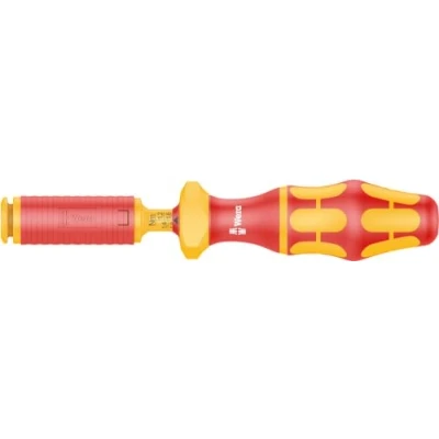 Image de Wera 05074752001 7440 VDE Kraftform Manche dynamométrique réglable, 9 mm Hex, 0,3 3,5 Nm, Rouge
