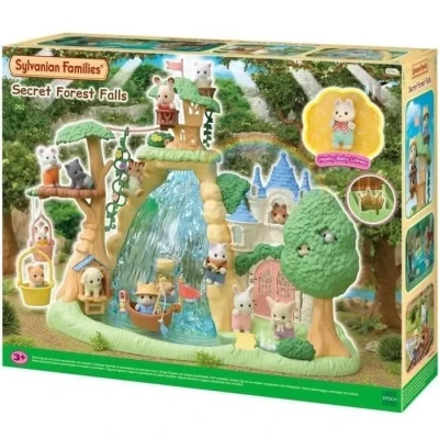 Image de Sylvanian Families la Cascade de forêt secrète Plongez dans l&#039;univers Famille Maison poupées Jouet Enfant 3 Ans et + pour stimuler l&#039;imagination des Enfants 5762