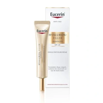 Image de Eucerin Crème Hyaluron Filler + Elasticity pour les yeux SPF 20 15 ml