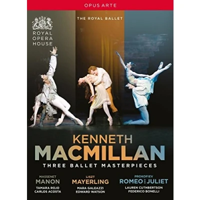 Image de Kenneth MacMillan : Trois Ballets. Manon Mayerling Roméo et Juliette