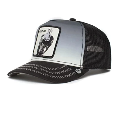 Image de Goorin Bros. The Farm Desert Skies Collection Casquette de camionneur unisexe, noir (Back Off Buzzard), Taille unique, unique