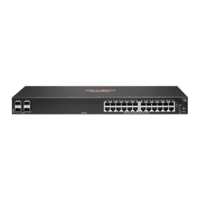 Image de HPE Aruba 6000 24G 4SFP Switch Europe, R8N88A#ABB, Noir