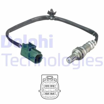 Image de DELPHI ES20641 12B1 Sonde lambda planaire, chauffé NISSAN: Almera II 3/5 portes, Primera 5 Break
