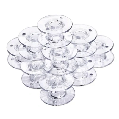 Image de 10 Bobines plastique pour machines à coudre pfaff ambition