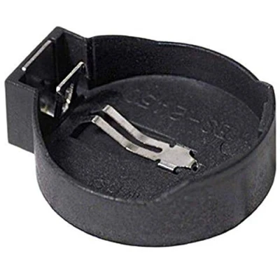 Image de MPD BS 2450 Support de pile bouton 1 x CR horizontal, montage traversant THT (L l H) 30 27 13 m