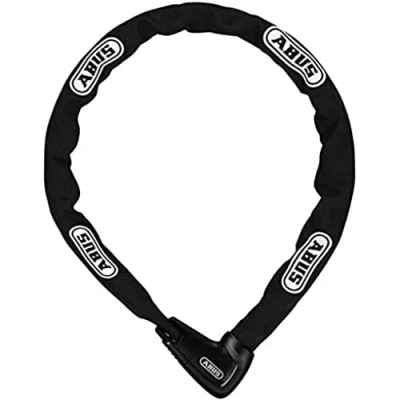 Image de ABUS 9809 Chaine Antivol pour vélo Unisex, Noir, 85 cm