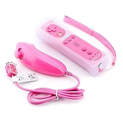Image de Manette wii Wiimote Motion Plus Rose