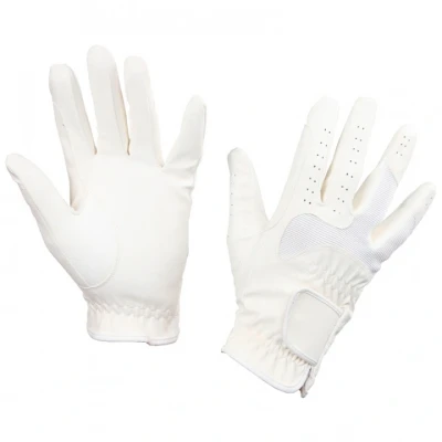 Image de Covalliero Gant d&#039;Équitation Gloria Blanc XS