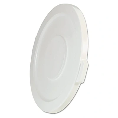Image de Rubbermaid Commercial Products FG263100WHT Couvercleà clipser Blanc