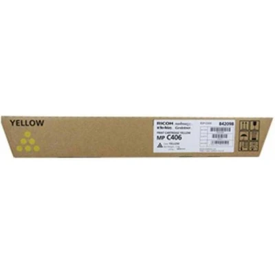 Image de Ricoh 842098 (MP C406) Jaune Toner