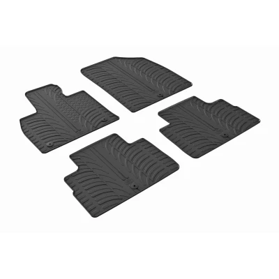 Image de VAICO V52 0493 Ensemble de tapis sol Caoutchouc avant et arrière