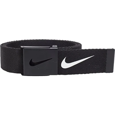Image de Nike Tech Essential Ceinture en toile pour hommes Noir Taille unique