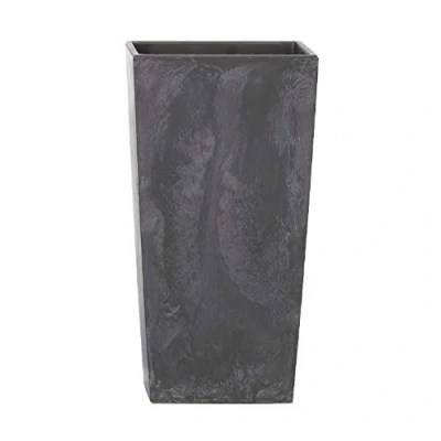 Image de URBI SQUARE BETON EFFECT Pot 4L., avec réservoir, dimensions (mm) 140x140x265, couleur Anthracite