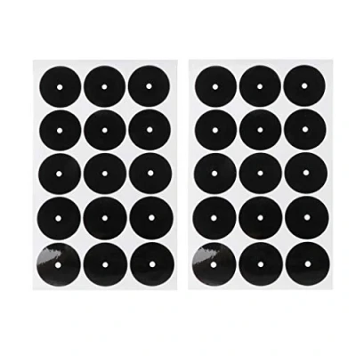 Image de Mllepjdh Lot de 96 autocollants billard pour la pratique des points position billard, snooker, repérage repérage, tennis table, 15 mm, américain