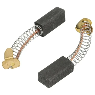 Image de vhbw 2x Balai en charbon, charbon moteur 6mm x 8mm 18mm pour outils électriques par ex. Hitachi, Makita, Milwaukee, Panasonic, Ryobi, Stihl
