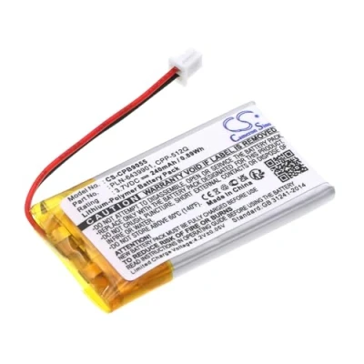 Image de Battery for Plantronics 65358 01 Li Poly 3.7V 300mAh 01, 64399 64327 PLN 6439901, ED 6535801, CPP 512Q
