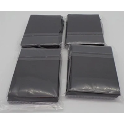 Image de docsmagic.de 4 x 60 Mat Black Card Sleeves Small Size 62 89 YGO CFV Mini Pochettes Noir