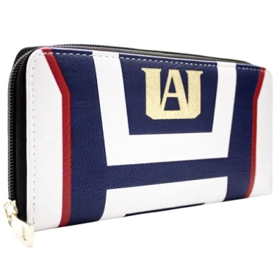 Image de My Hero Academia Plus Ultra Quirk Portefeuille Pochette Poche à Monnaie &amp; Porte Carte, Bleu