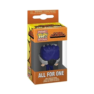 Image de Funko POP! Keychain: MHA All For One My Hero Academia Mini figurine en Vinyle à Collectionner Porte clés Fantaisie Cadeau de Noël Idée Produits Officiels Anime Fans