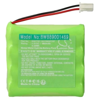 Image de vhbw Batterie Compatible avec BMW X1 (F48) transmetteur de localisation d&#039;urgence (900mAh, 4,8V, NiMH)
