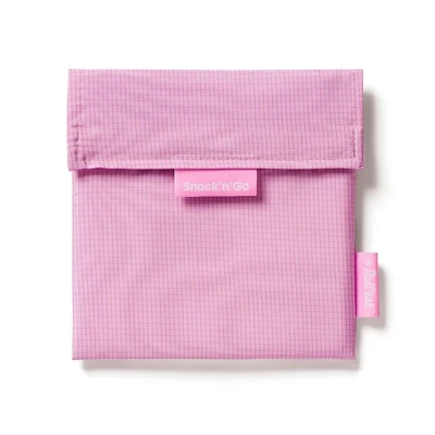 Image de Roll&#039;eat ® Snack&#039;n&#039;Go Active Sac à Collation et Sandwich Réutilisable Ecologique sans BPA, Mauve