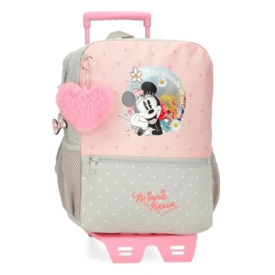 Image de Disney Joumma Minnie Wild Nature Sac à Dos avec Chariot Vert 25 x 32 12 cm Polyester 9,9 l, Vert,